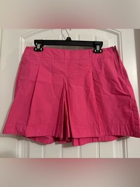 Cute Jenna Rose size XL pink pleated skort shorts women new